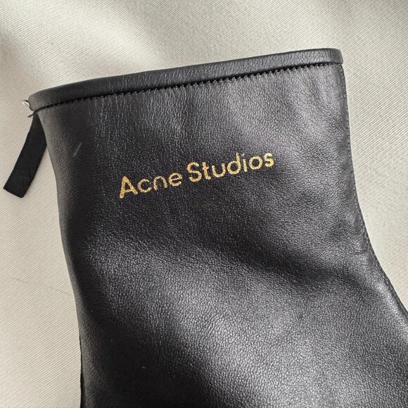 Acne Studios "Bertine" Boots in Black, size 40 - Picture 9 of 11